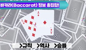 바카라(baccarat) 정보 총집합