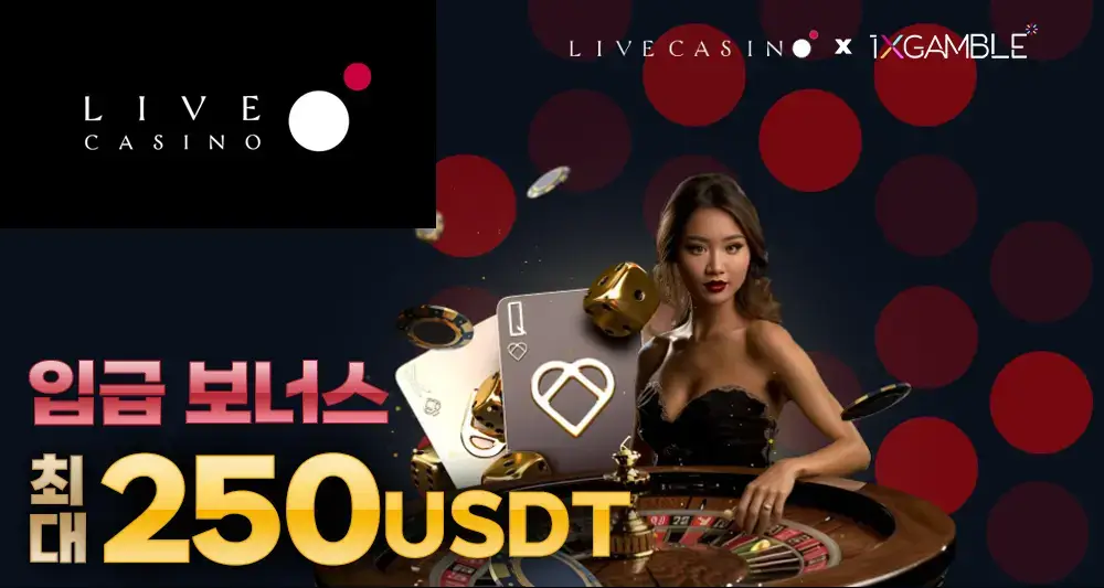 Livecasino.io 웰컴 보너스