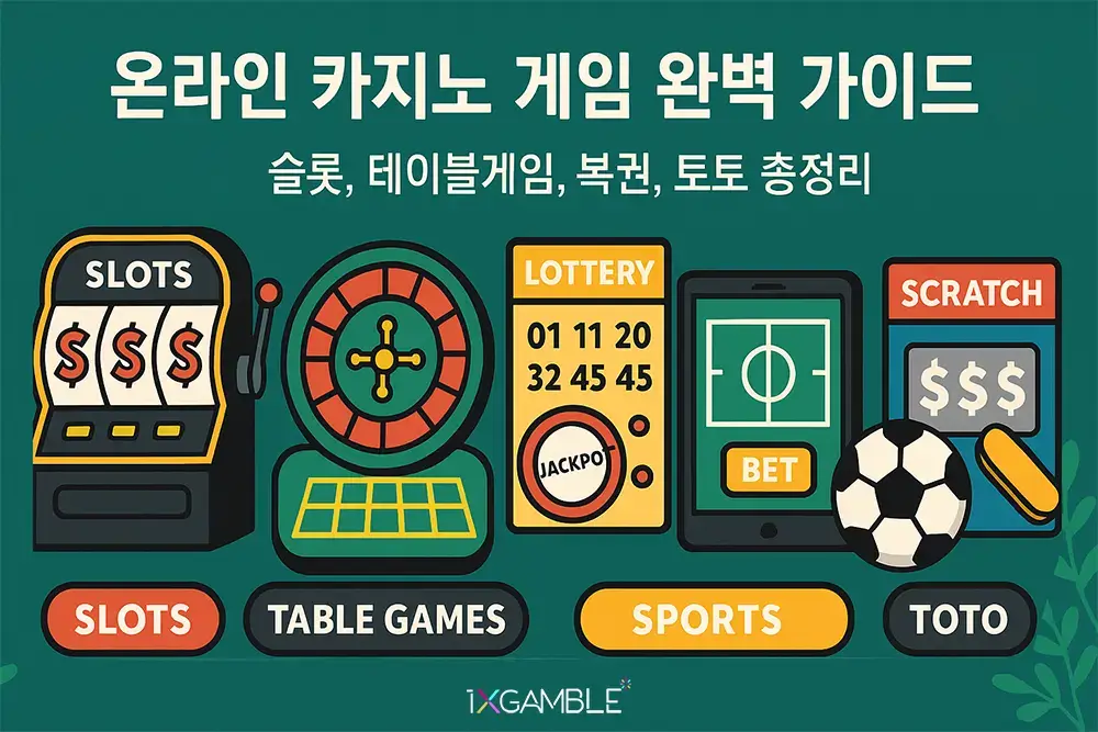 온라인 카지노 게임 가이드