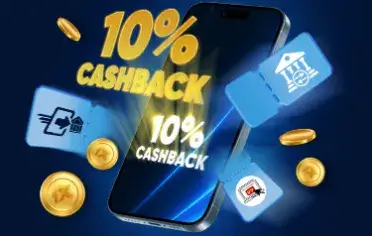 1XBET 10% 캐시백 보너스 프로모션 - 스포츠 및 카지노 베팅 손실 환급 이벤트