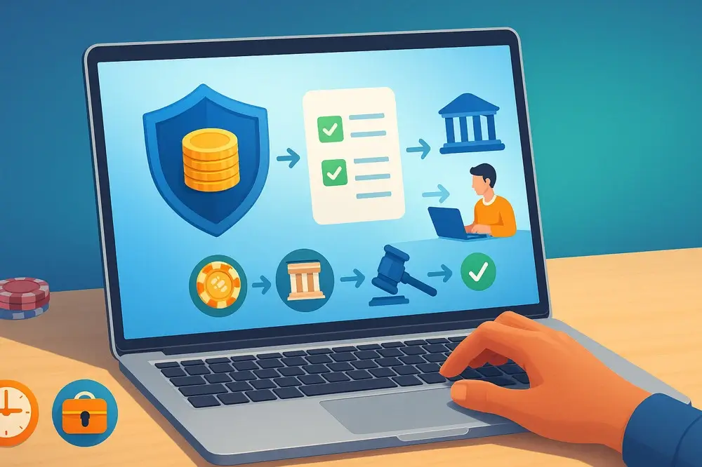 Player protection and dispute process in online casinos